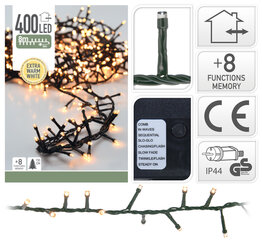Рождественская гирлянда, 400 LED цена и информация | Гирлянды | kaup24.ee