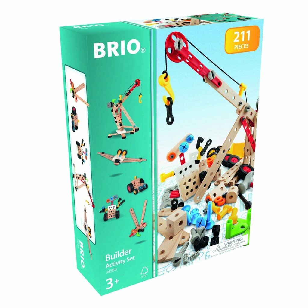 Konstruktorius Playset Brio 34588, 211 d. цена и информация | Klotsid ja konstruktorid | kaup24.ee