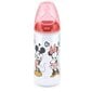 Buteliukas su temperatūros indikatoriumi Nuk Mickey Mouse 300ml цена и информация | Lutipudelid ja aksessuaarid | kaup24.ee