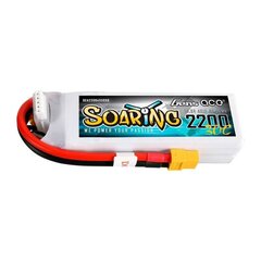 Gens ace  Аккумулятор GensAce Soaring LiPo 2200 мАч 14,8 В 30C 4S1P цена и информация | Аккумуляторы | kaup24.ee