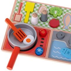 Laste köögiplaat lõikelauaga цена и информация | Игрушки для девочек | kaup24.ee