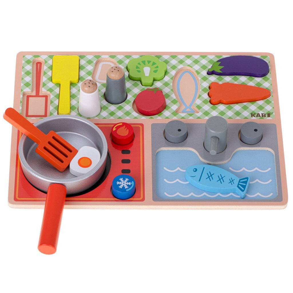 Laste köögiplaat lõikelauaga hind ja info | Tüdrukute mänguasjad | kaup24.ee