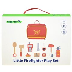 Tooky Toy Little Fireman's komplekt lastele 11 el. цена и информация | Игрушки для мальчиков | kaup24.ee