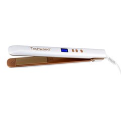 Techwood TFL-291D hair straightener (white) цена и информация | Приборы для укладки и выпрямления волос | kaup24.ee