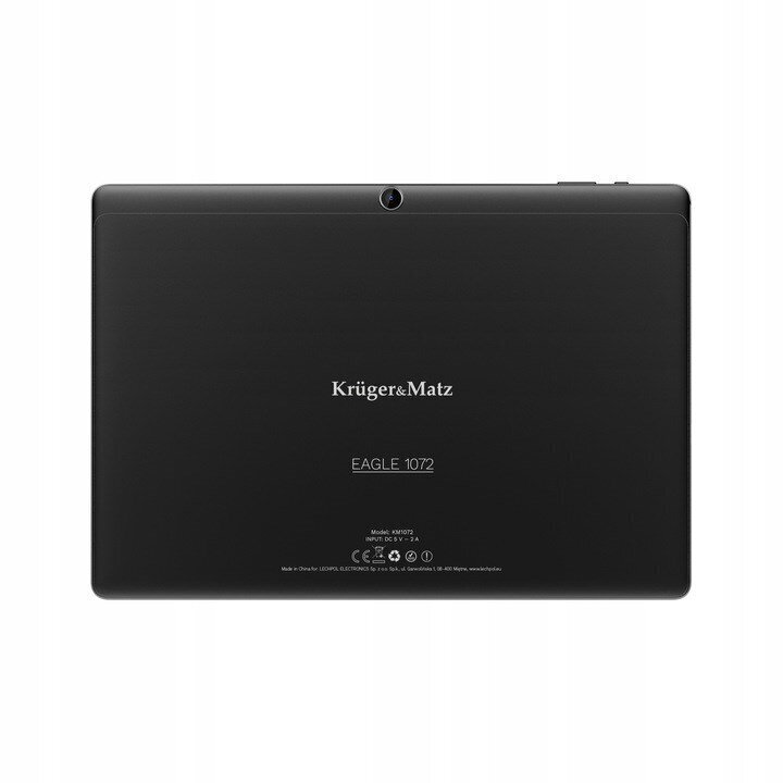 Krüger&amp;Matz KM1072 tahvelarvuti 4G LTE 64 GB 25,6 cm (10,1 tolli) Cortex 4 GB Wi-Fi 5 (802.11ac) Android 11 must цена и информация | Tahvelarvutid | kaup24.ee