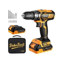 Deko Tools Аккумуляторная дрель Deko Tools DKCD16XL01-B5S2 16V цена и информация | Механические инструменты | kaup24.ee