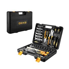 Deko Tools Käsitööriistade komplekt DKMT63, 63 tk цена и информация | Механические инструменты | kaup24.ee