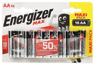 LEELISAKU BAT-AA/E-MAX*P16 1.5 V LR6 (AA) ENERGIZER hind ja info | Patareid | kaup24.ee