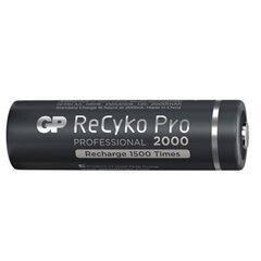 4x аккумуляторные батареи AA / R6 GP ReCyko Pro Ni-MH 2000 мАч цена и информация | Батарейки | kaup24.ee