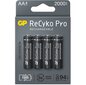 4x laetavad akud AA / R6 GP ReCyko Pro Ni-MH 2000mAh hind ja info | Patareid | kaup24.ee