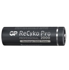 4x laetavad akud AA / R6 GP ReCyko Pro Ni-MH 2000mAh цена и информация | Батарейки | kaup24.ee