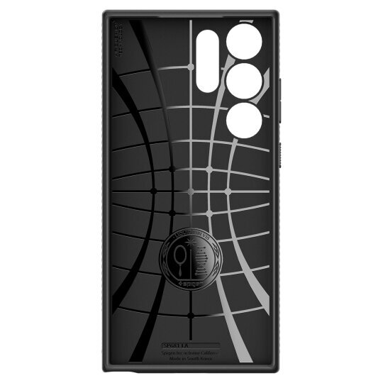 Case SPIGEN Liquid Air ACS05614 for Samsung Galaxy S23 Ultra - Matte Black цена и информация | Telefoni kaaned, ümbrised | kaup24.ee