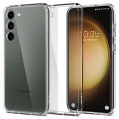 Case SPIGEN Ultra Hybrid  ACS05714 for Samsung Galaxy S23 - Crystal Clear цена и информация | Чехлы для телефонов | kaup24.ee