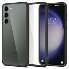 Case SPIGEN Ultra Hybrid ACS05669 for Samsung Galaxy S23 Plus - Matte Black hind ja info | Telefoni kaaned, ümbrised | kaup24.ee