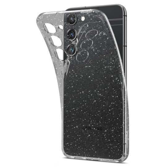 Case SPIGEN Liquid Crystal ACS05710 for Samsung Galaxy S23 - Glitter Crystal hind ja info | Telefoni kaaned, ümbrised | kaup24.ee