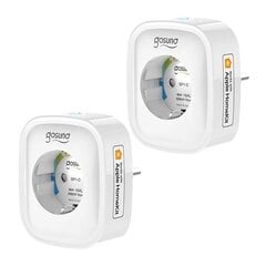 Smart socket WiFi Gosund SP1-H (2-pack)(HomeKit) цена и информация | Выключатели, розетки | kaup24.ee