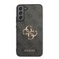 Guess PU 4G Metal Logo Case for Samsung Galaxy S23+ Grey hind ja info | Telefoni kaaned, ümbrised | kaup24.ee