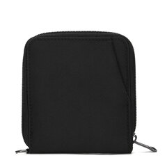 Vargusvastane rahakott Pacsafe RFIDsafe BiFold Zip, Poliester, must 67322-UNIW hind ja info | Naiste rahakotid | kaup24.ee