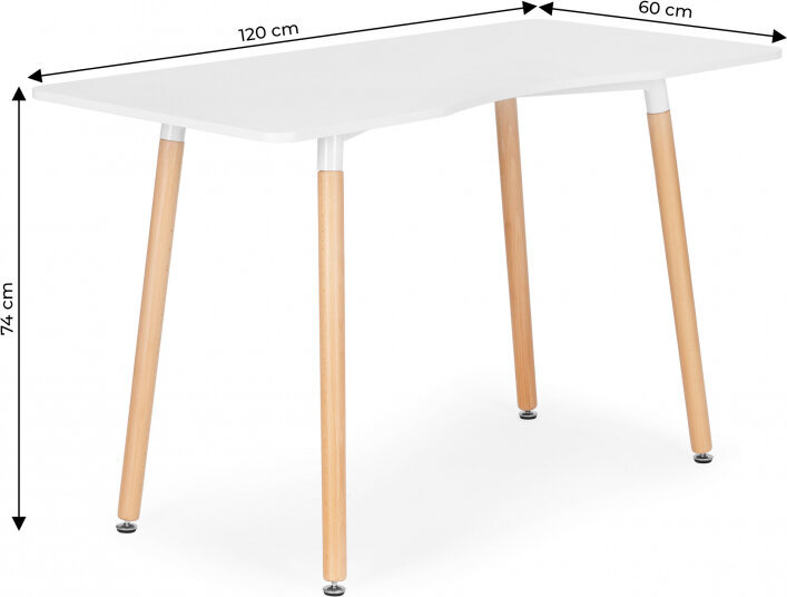 Modernhome Computer desk table for modern science work цена и информация | Arvutilauad, kirjutuslauad | kaup24.ee