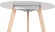 Modernhome Modern wooden table for the living room kitchen 80cm hind ja info | Arvutilauad, kirjutuslauad | kaup24.ee