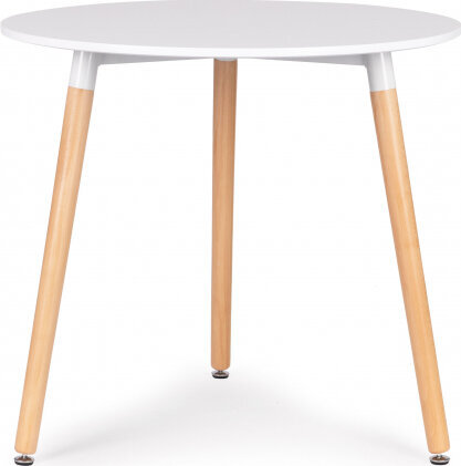 Modernhome Modern wooden table for the living room kitchen 80cm цена и информация | Arvutilauad, kirjutuslauad | kaup24.ee