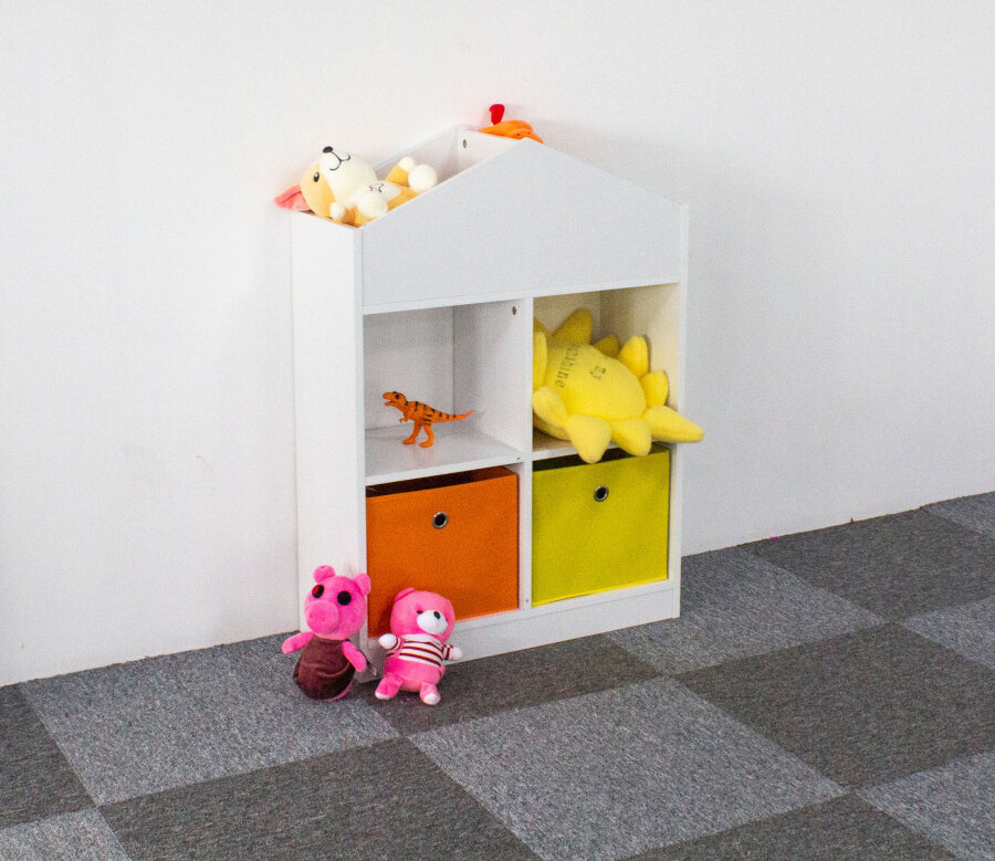 Ecotoys Bookcase children's cabinet children's house compartments organizer цена и информация | Lastetoa komplektid | kaup24.ee