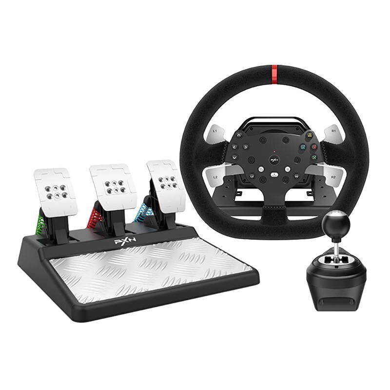 Mängu rool Gaming Wheel PXN-V10 (PC, PS3, PS4, XBOX ONE, SWITCH) hind