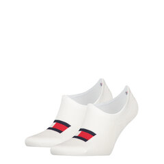 Th men footie 2p tommy hilfiger meestele white 701223928003 hind ja info | Meeste sokid | kaup24.ee