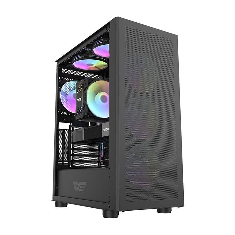 Darkflash DLC29 Mesh Computer Case (black) цена и информация | Arvutikorpused | kaup24.ee