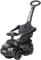 Käepidemega sõiduauto HZ614W, must hind ja info | Imikute mänguasjad | kaup24.ee