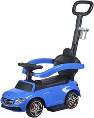 Käepidemega juhitav auto MERCEDES C63, sinine цена и информация | Игрушки для малышей | kaup24.ee
