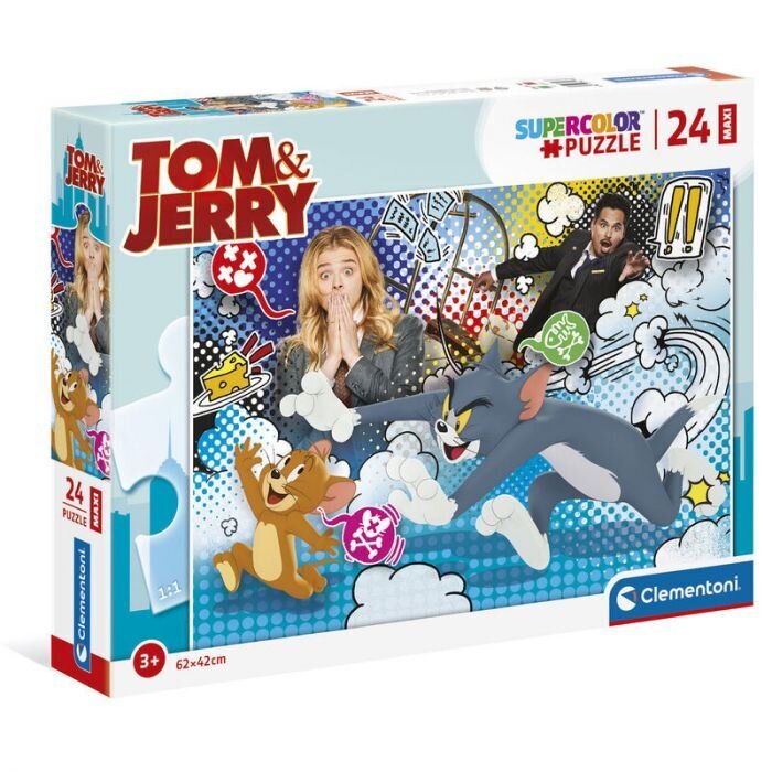 Clementoni pusle Tom and Jerry 24 tk цена и информация | Pusled | kaup24.ee