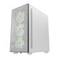 Darkflash DLM21 Mesh computer case (white) цена и информация | Arvutikorpused | kaup24.ee