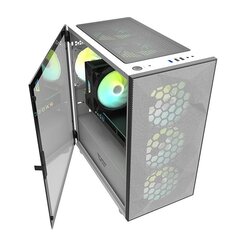 Darkflash DLM21 Mesh computer case (white) hind ja info | Arvutikorpused | kaup24.ee