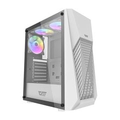 Darkflash DK150 Computer case with 3 fans (white) цена и информация | Корпус Cooler Master для ПК Elite 500 Midi | kaup24.ee