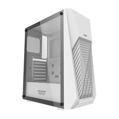 Darkflash DK150 Computer case with 3 fans (white) hind ja info | Arvutikorpused | kaup24.ee