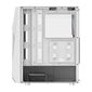 Darkflash DK150 Computer case with 3 fans (white) цена и информация | Arvutikorpused | kaup24.ee