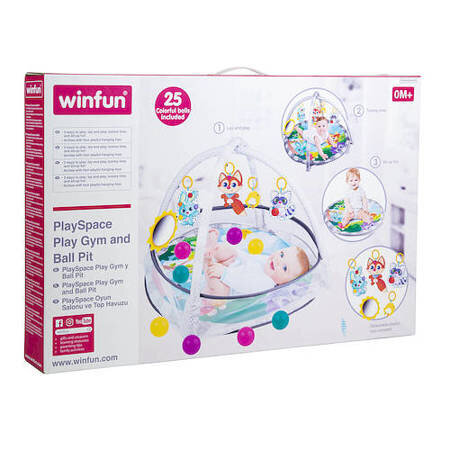 Mängumatt Winfun pallidega hind ja info | Imikute mänguasjad | kaup24.ee