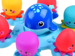Игрушка для ванной Кит и Осьминог цена и информация | Игрушки для малышей | kaup24.ee