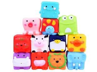 Резиновые игрушки - кубики животные цена и информация | Игрушки для малышей | kaup24.ee