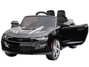 Vienvietis elektrinis automobilis Chevrolet Camaro, juodas hind ja info | Laste elektriautod | kaup24.ee