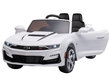 Ühekohaline elektriauto Chevrolet Camaro, valge hind ja info | Laste elektriautod | kaup24.ee