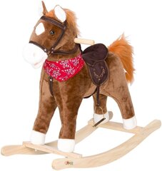 Kiikuv hobune WJ-T001, pruun hind ja info | Imikute mänguasjad | kaup24.ee