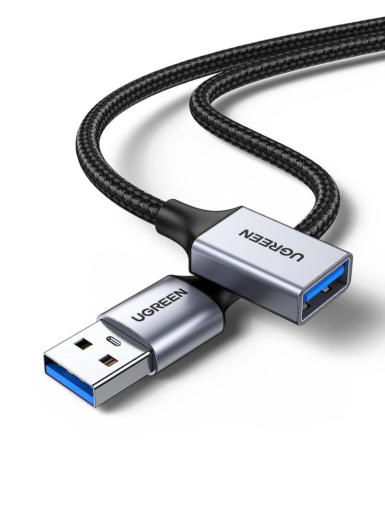 UGREEN Extension Cable USB 3.0, male USB to female USB, 1m цена и информация | Kaablid ja juhtmed | kaup24.ee