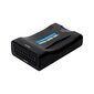 Inna HDMI Scart adapteris, juoda hind ja info | USB jagajad, adapterid | kaup24.ee
