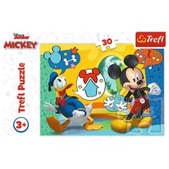 Pusle hiirega Mickey Trefl Disney, 30 tk цена и информация | Пазлы | kaup24.ee