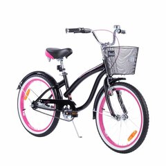 Велосипед TOMABIKE 20", черный с розовым цена и информация | Велосипеды | kaup24.ee
