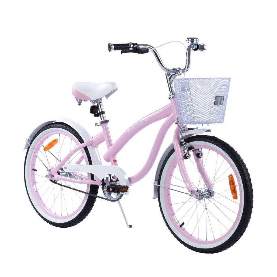 Jalgratas TOMABIKE 18", heleroosa hind ja info | Jalgrattad | kaup24.ee