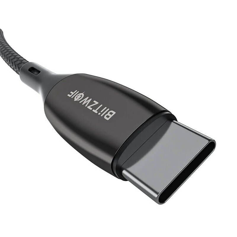 Blitzwolf BW-TC23, USB-C, 1.8 m hind ja info | Kaablid ja juhtmed | kaup24.ee