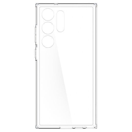 Ümbris Spigen Samsung Galaxy S23 Ultra jaoks, läbipaistev цена и информация | Telefoni kaaned, ümbrised | kaup24.ee